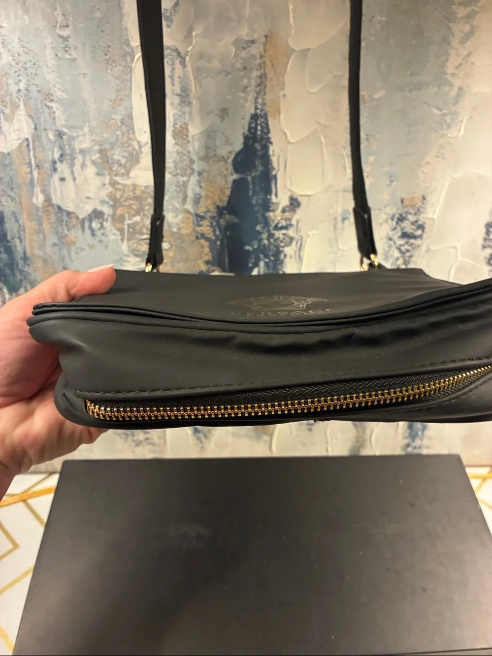 Genuine Versace Promotional Parfum  Medusa Logo Shoulder Bag